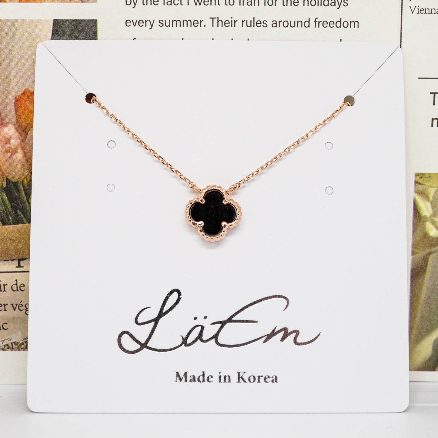 Clover Radiance Necklace