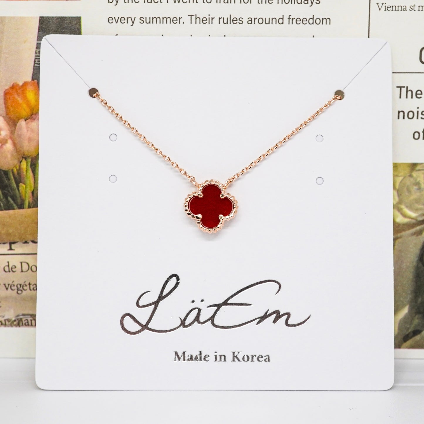Clover Radiance Necklace