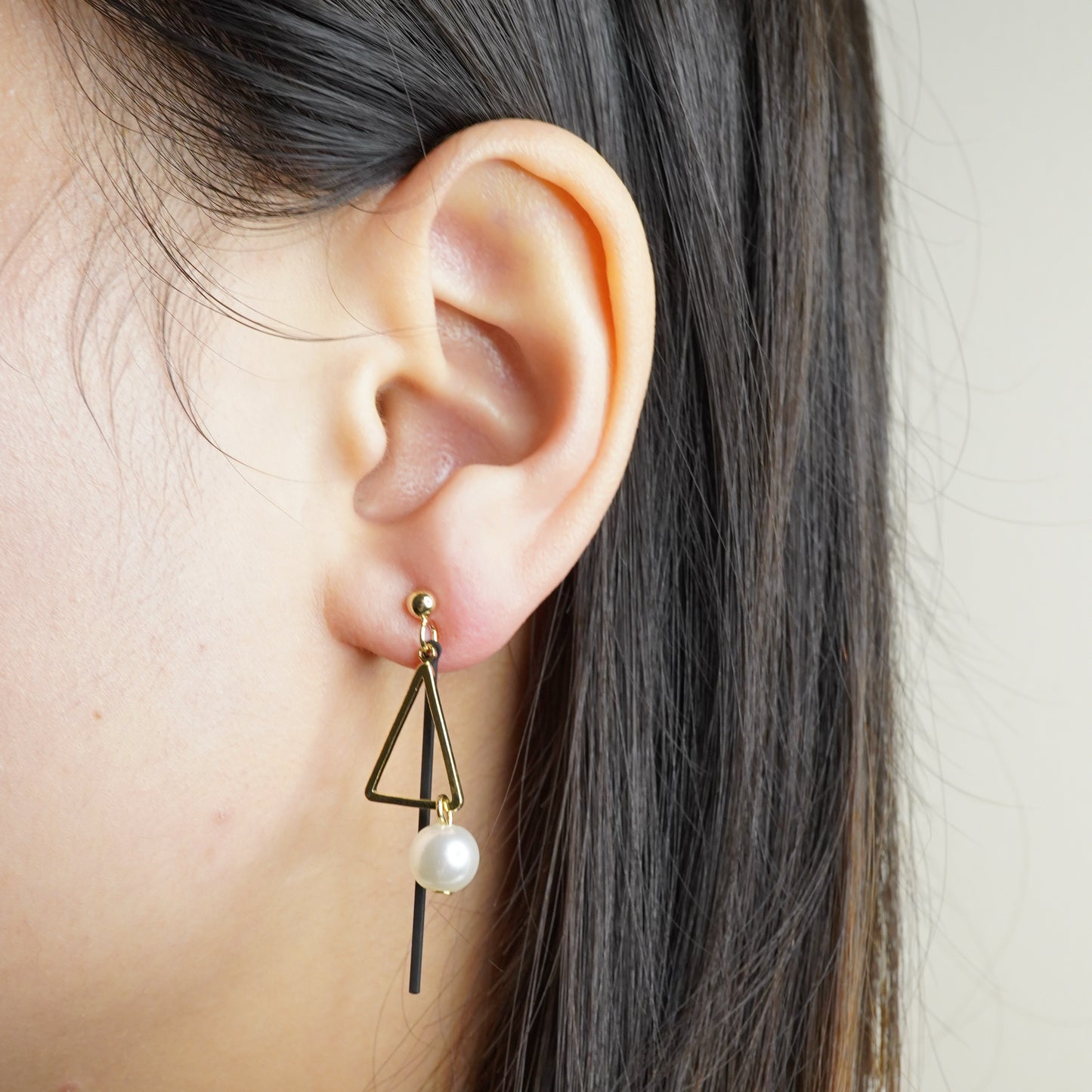 Irregular Triangle Drop Earrings