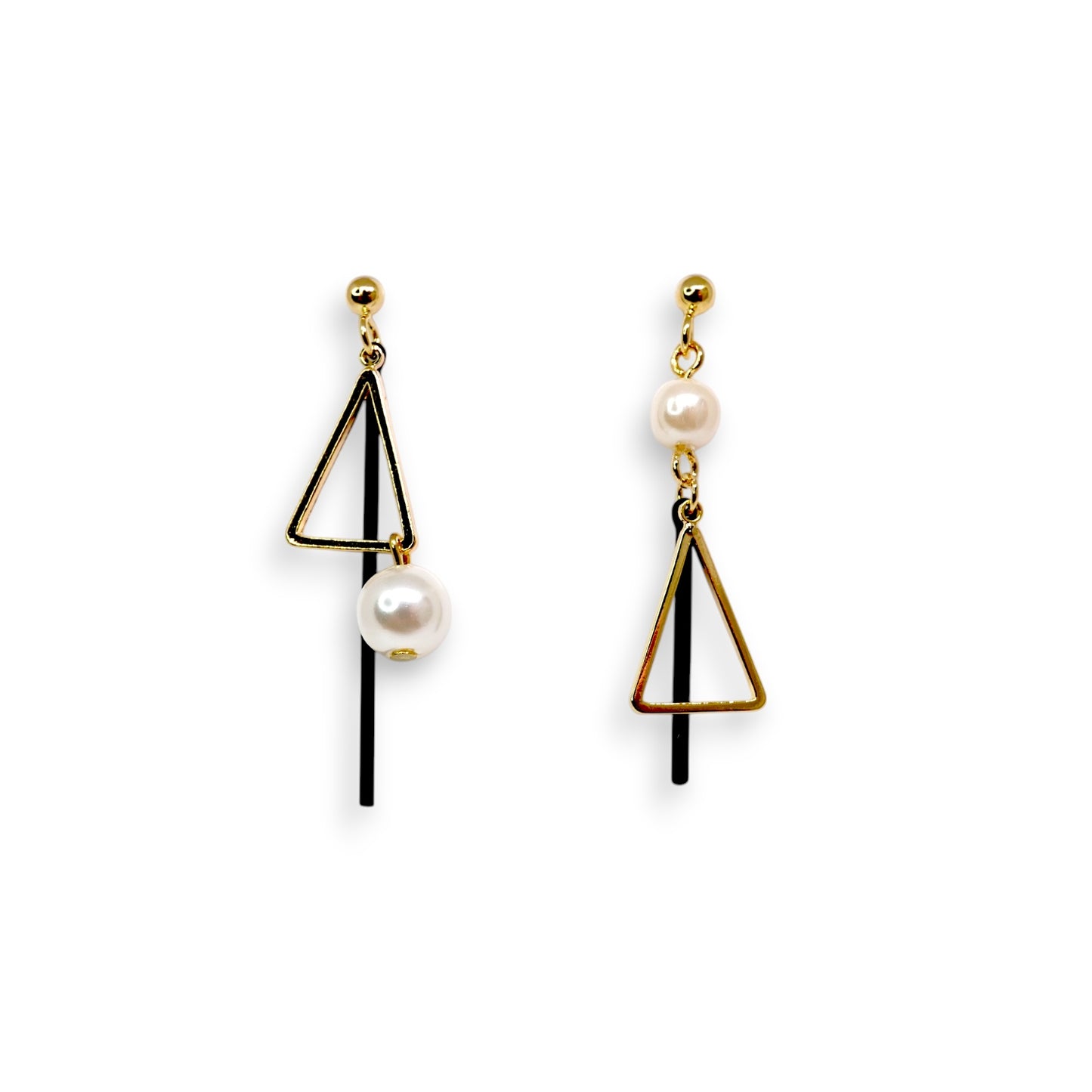 Irregular Triangle Drop Earrings